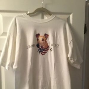 Greyhound lovers t shirt Size XL
